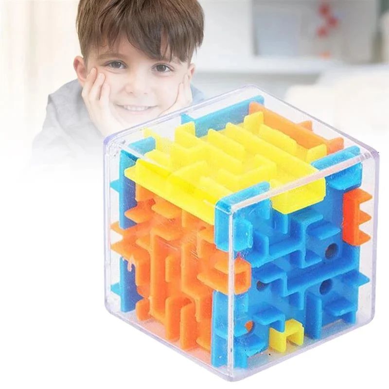 Mini 3D Maze Puzzle Cube Toy