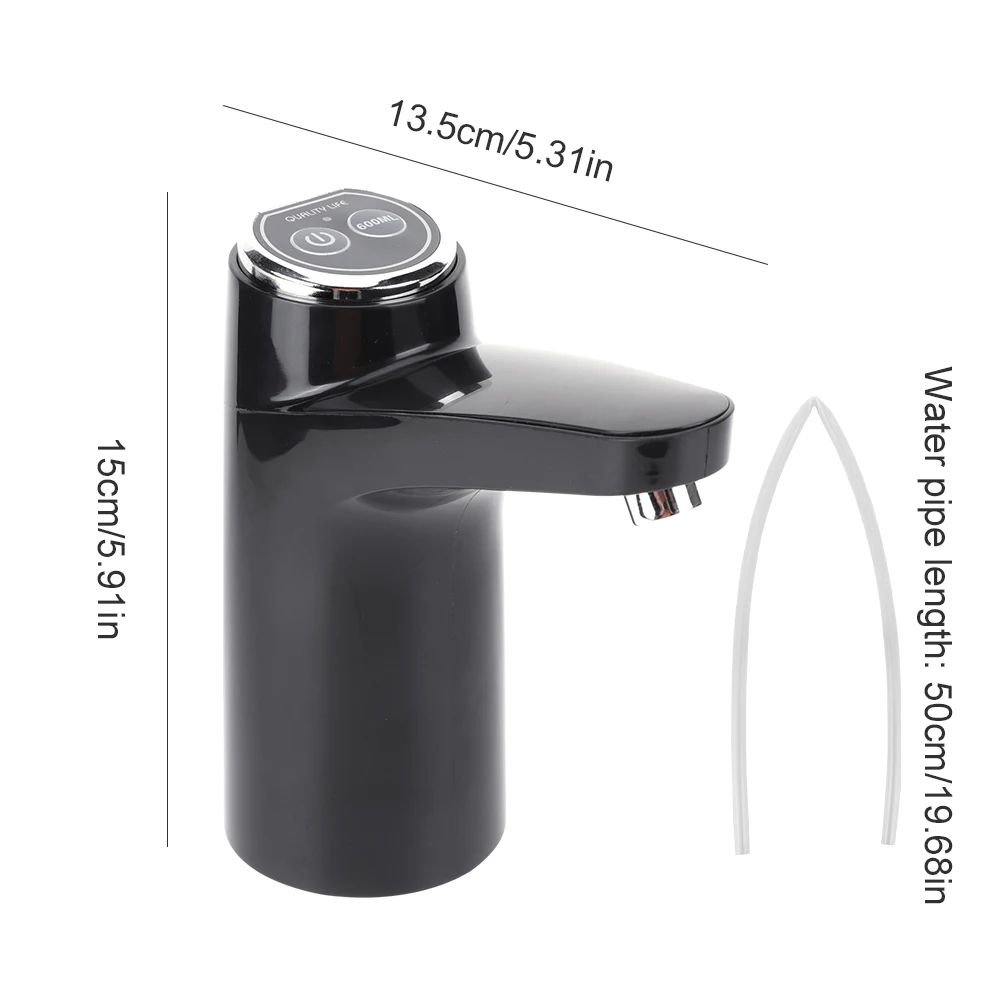 Portable Electric Water Pump Dispenser – Wireless One-Touch Water Pump for Camping and Home