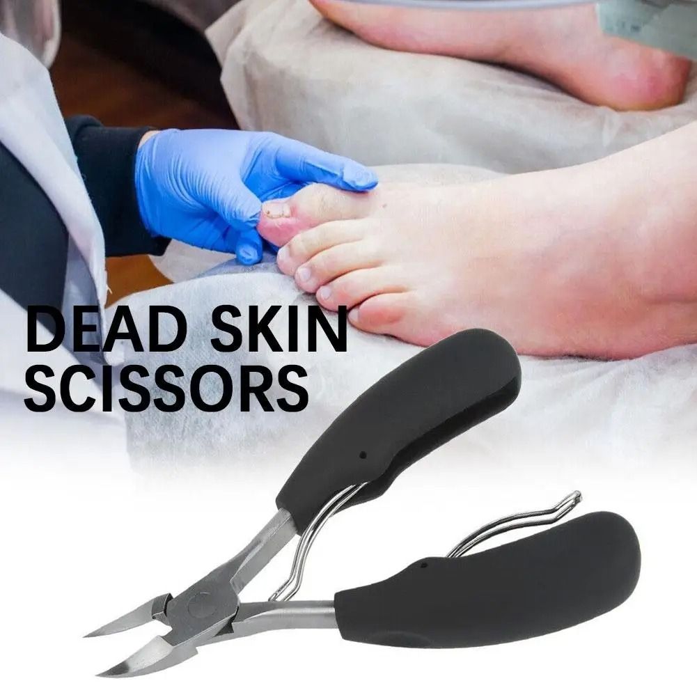 Stainless Steel Dead Skin Nail Clipper Precision Cuticle Nipper with Anti Slip Handle