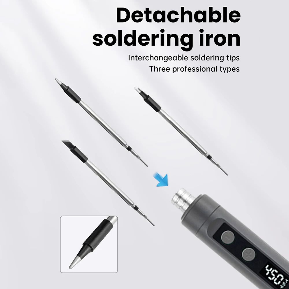 5V 15W USB Intelligent Electric Soldering Iron with Adjustable Temperature – Fast Heating Portable Welding Tool