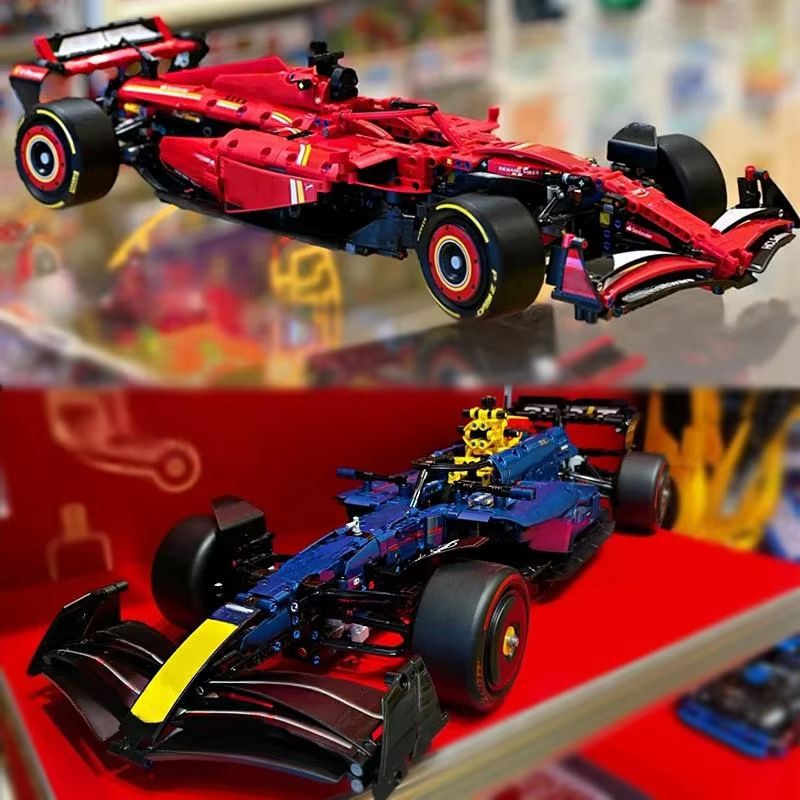RB20 F1 Technic-Style Racing Car Building Kit – Model with 1,639 Pieces