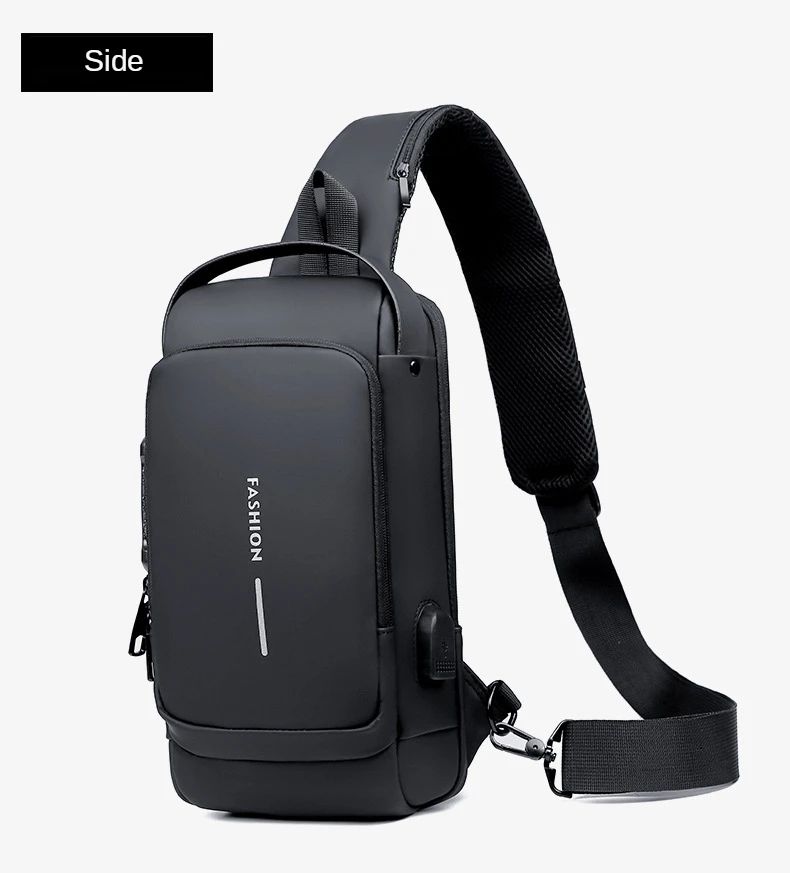 Men Anti Theft Crossbody Chest Bag