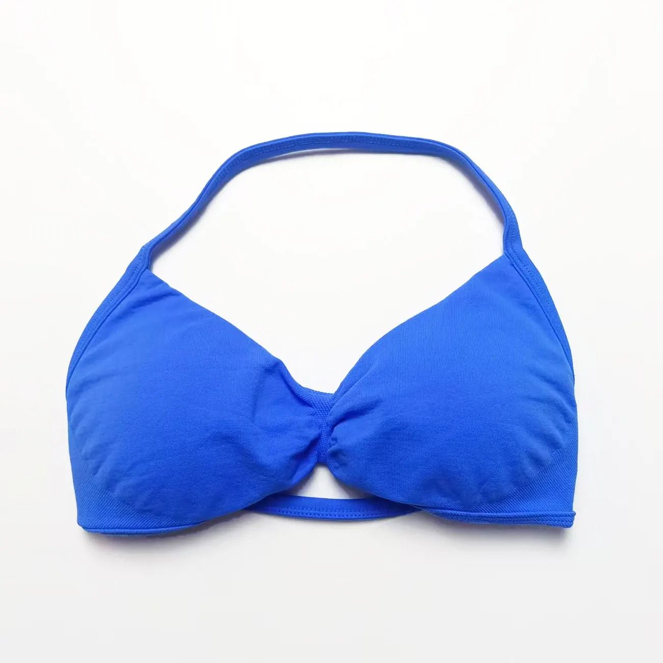 Strappy High-Support Seamless Gym Bra