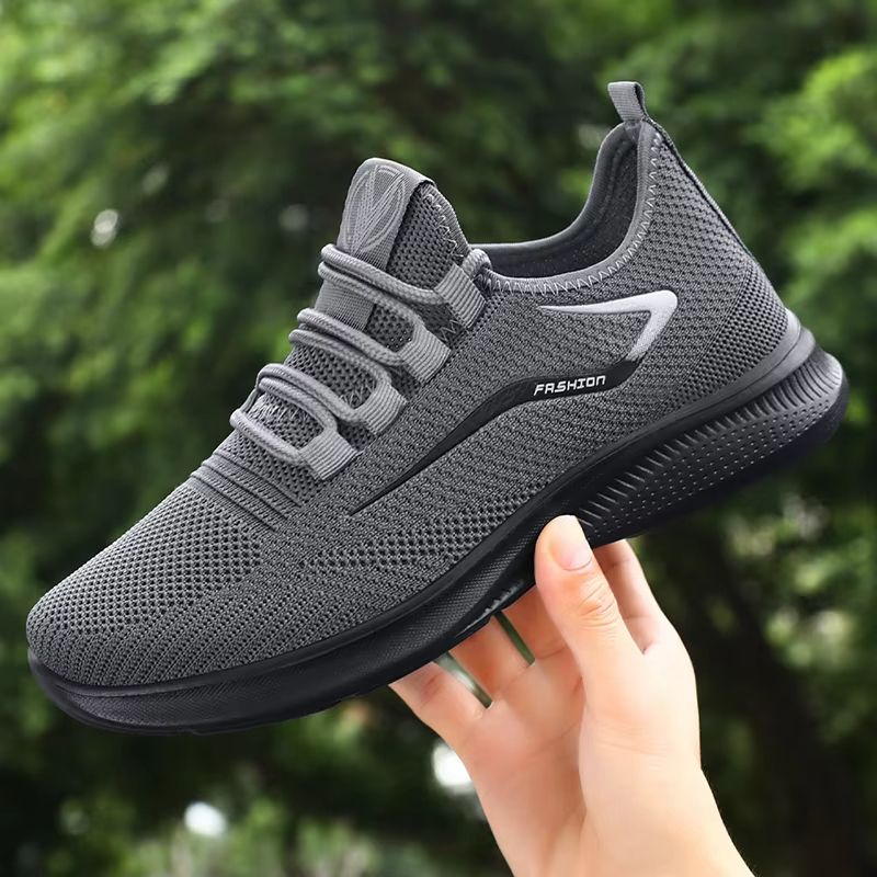 AeroStep Breathable Mesh Men's Summer Sneakers Lightweight Non Slip Casual Shoes