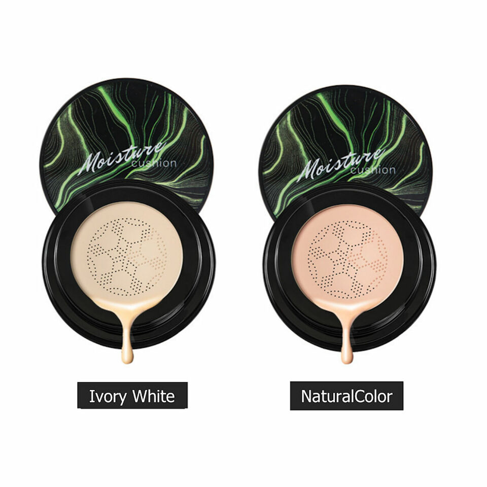Complete Coverage Flawless CC Cream Foundation | Mushroom Head Air Cushion CC Cream | Sun Blocking Air Cushion Cream