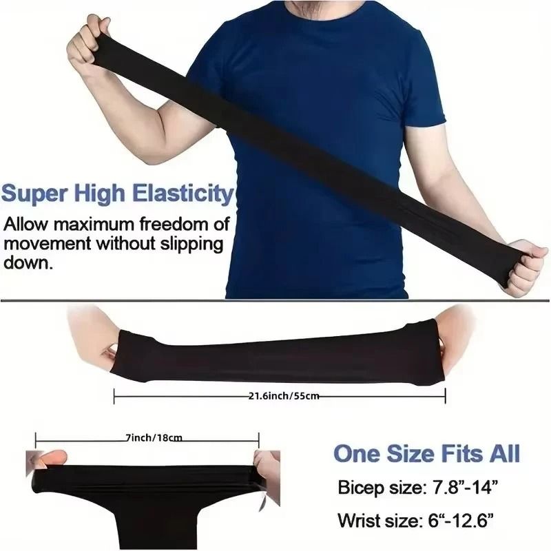 Breathable Sun Protection Sleeves – UV Protective Arm Covers for Sports, Driving, and Outdoor Adventures
