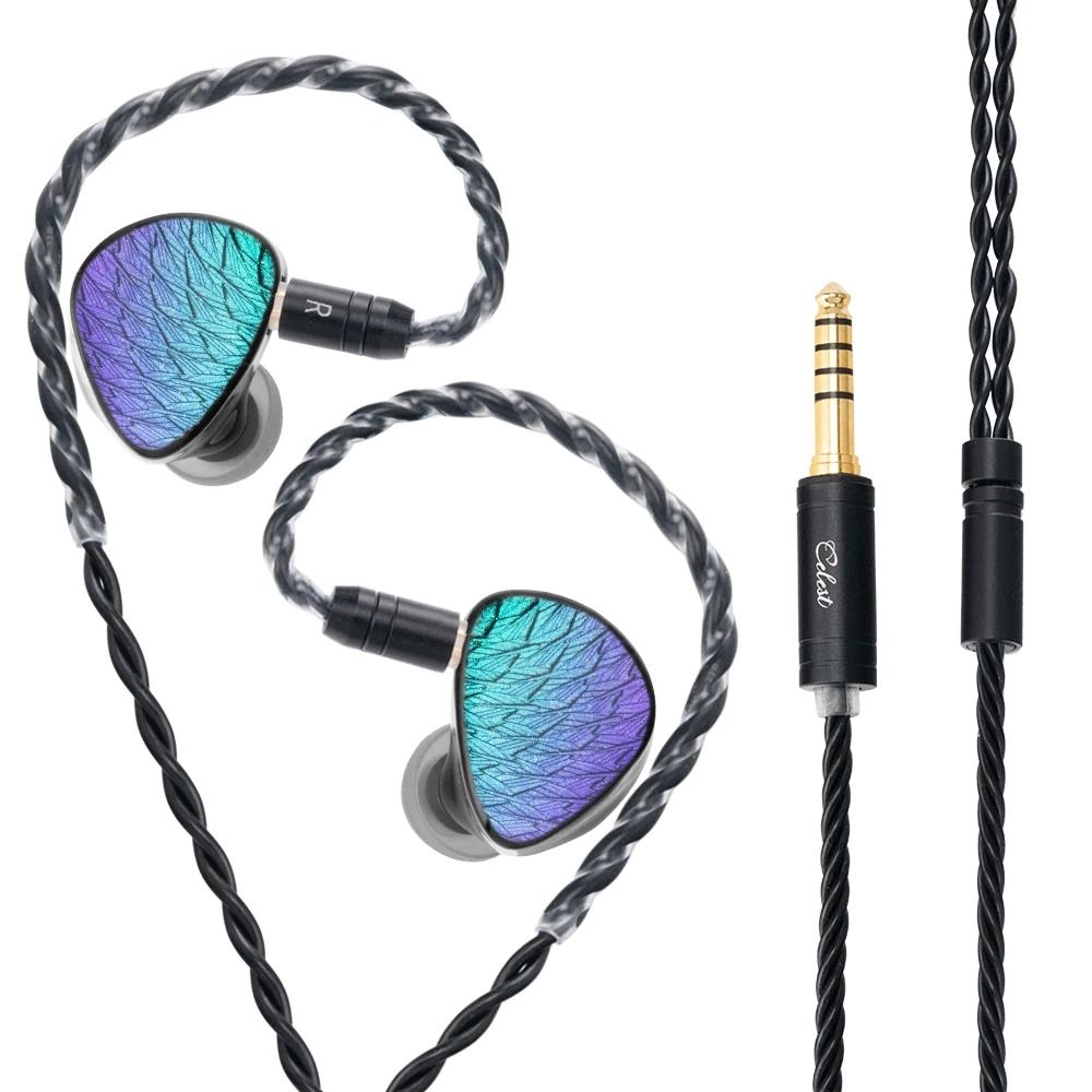 In Ear Headphones with 10mm Dynamic Driver and LCP Diaphragm