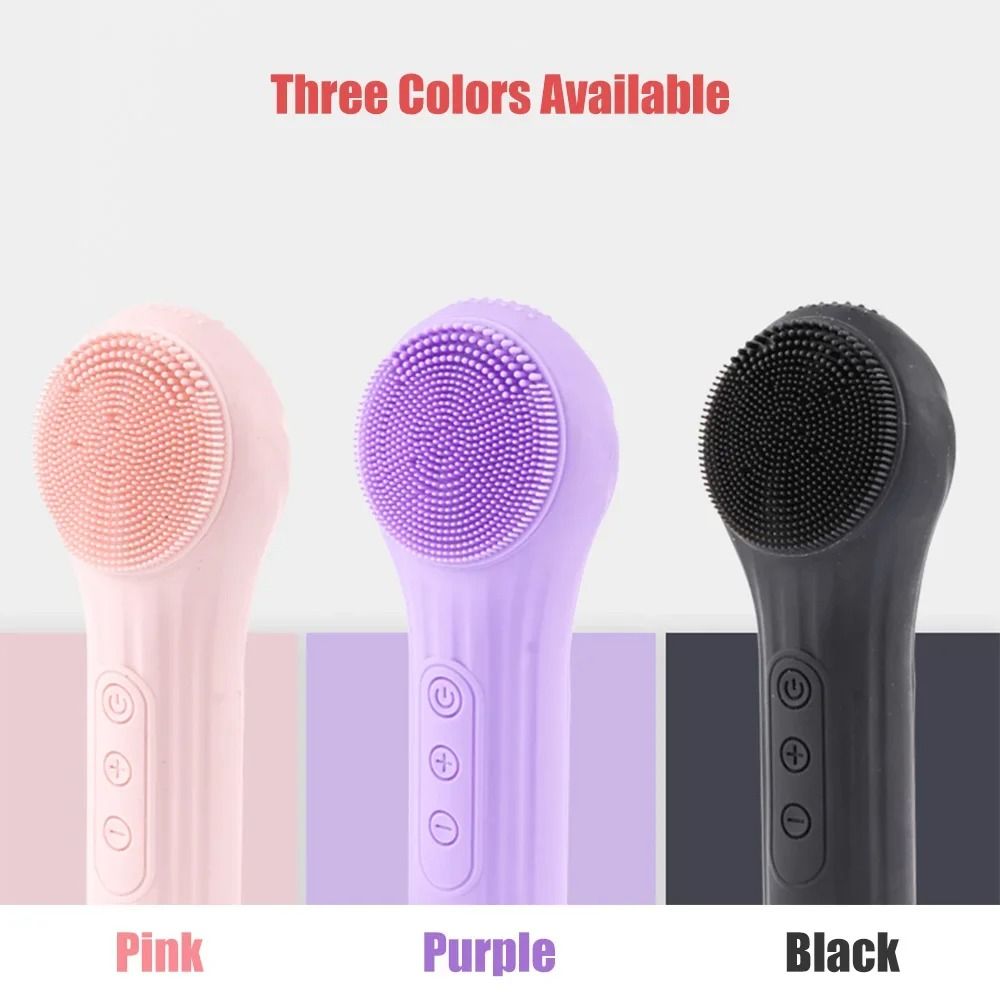 Sonic Silicone Facial Cleansing Brush and Massager