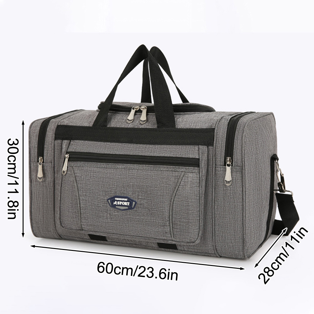 Business Large Capacity Weekend Travel Bag, Waterproof Men Travel Bags, Duffle Fitness Bag, Hand Luggage Big Travel Bag