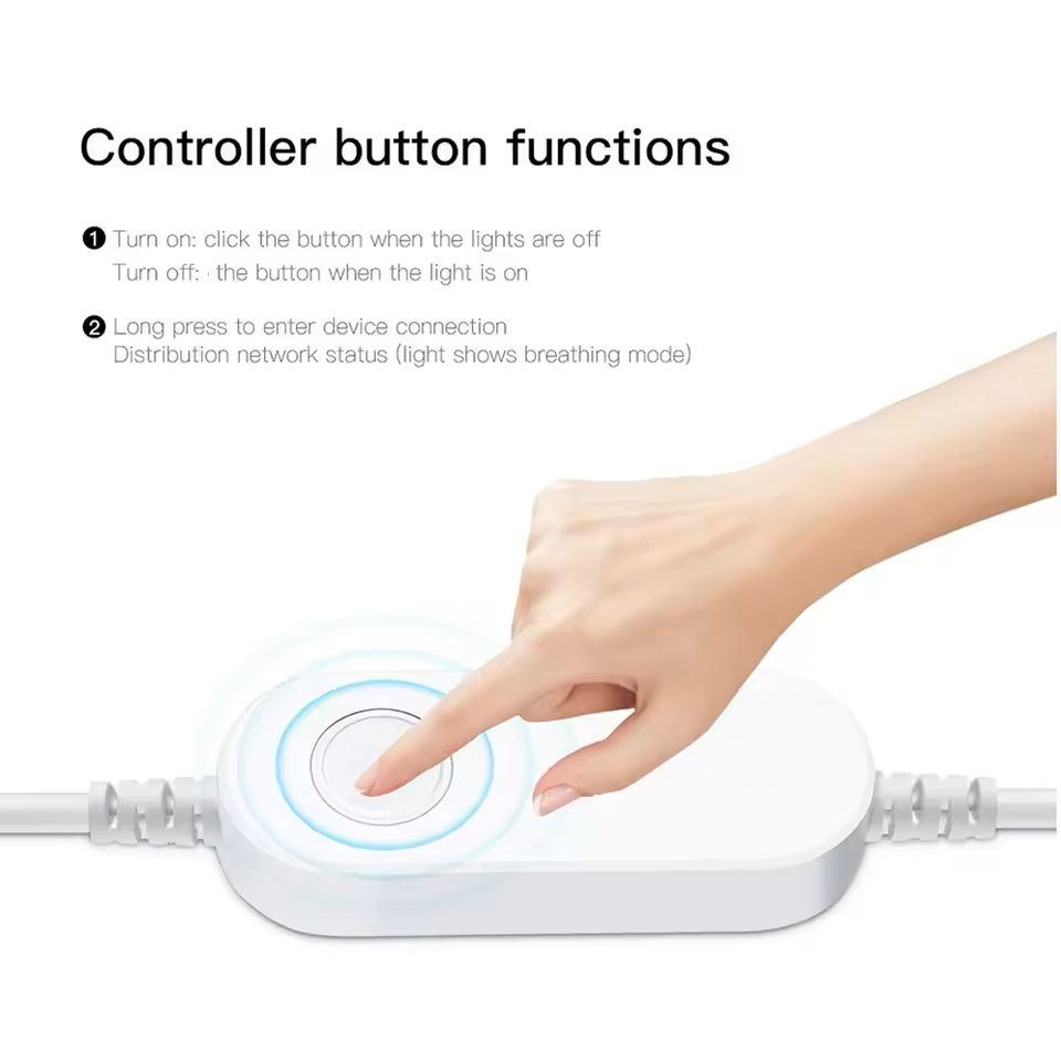 Zigbee Smart LED Strip Controller RGB and Dimmer Compatible with Alexa and SmartThings