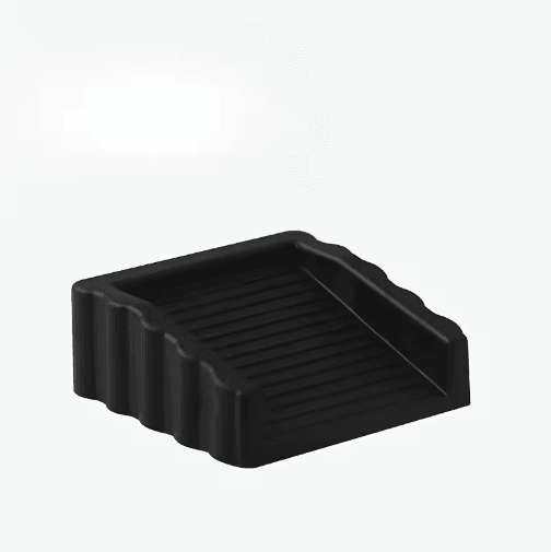 Creative Windproof Door Stopper Matte Plastic Door Wedge Safety Blocker