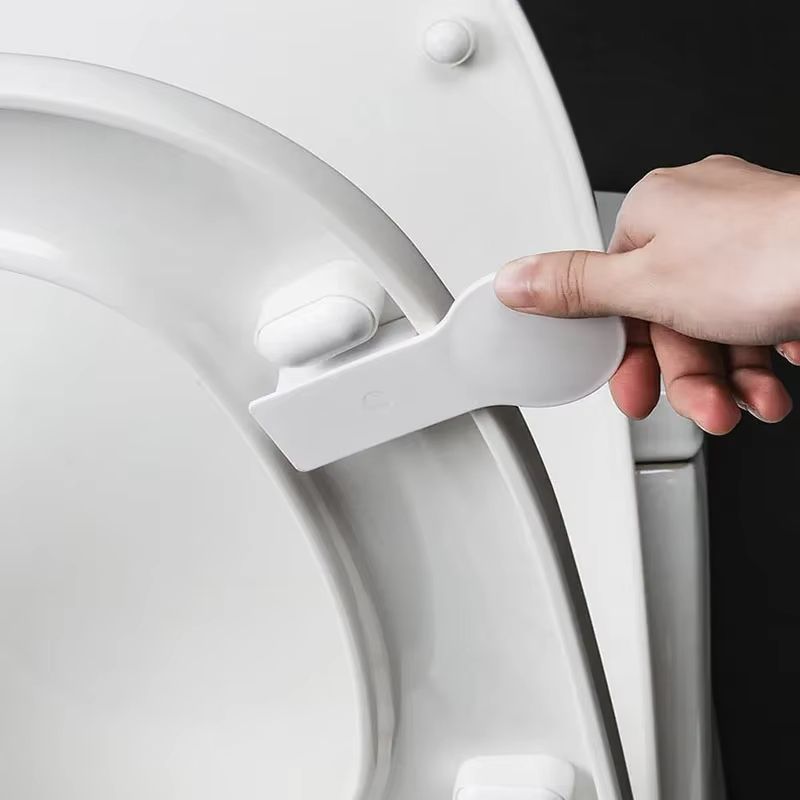 Self-Adhesive Toilet Lid Lifter Anti-Dirty Bathroom Seat Lid Handle