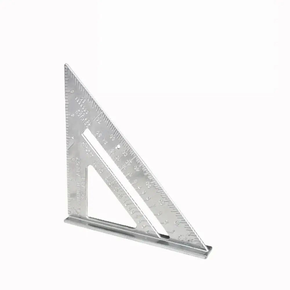 7 Inch Aluminium Alloy Triangle Ruler Speed Square