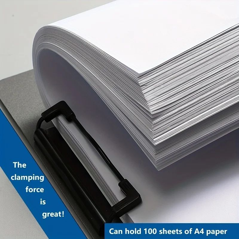 File Folders Documents Organizer Clipboard With Cover, Paper Folder For Business & School Stationery & Office Supplies