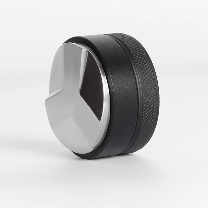Adjustable Angled Slopes Palm Tamper Fits Portafilter Depth for Perfect Espresso Extraction
