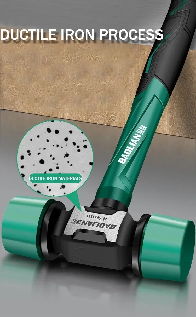 Multifunction Anti Vibration Rubber Hammer