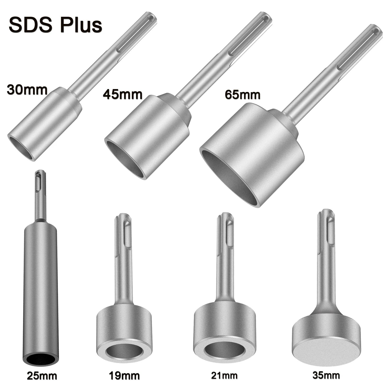 SDS Plus Ground Rod Driver for Hammer Drill Fast Earth Stake Installation Tool