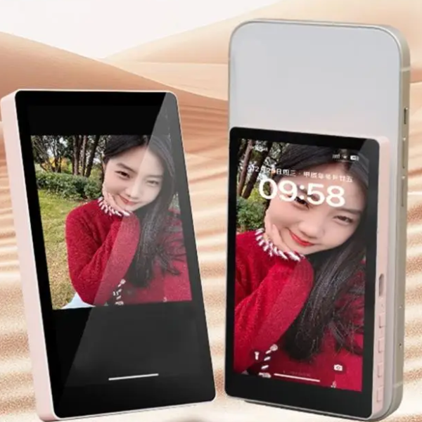 Phone Vlog Selfie Monitor Screen, Bluetooth Remote Back Camera Monitor, Compatible with Ios Android Cellphone