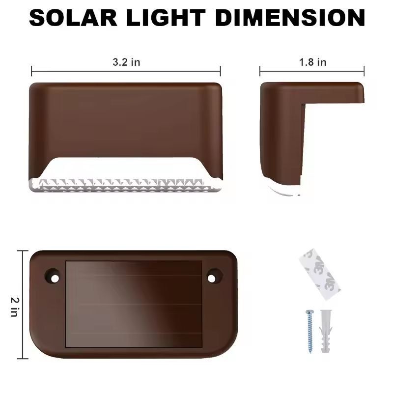 SolarGlow Elite Deck & Garden Solar Lights – Waterproof IP65 Solar Deck Light Set