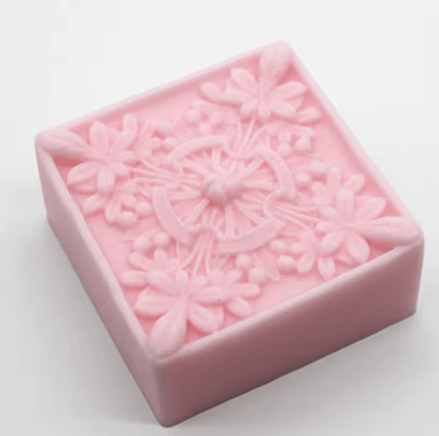 Classic Flower Silicone Soap Mold for Handmade Soap Candle and DIY Craft Creations