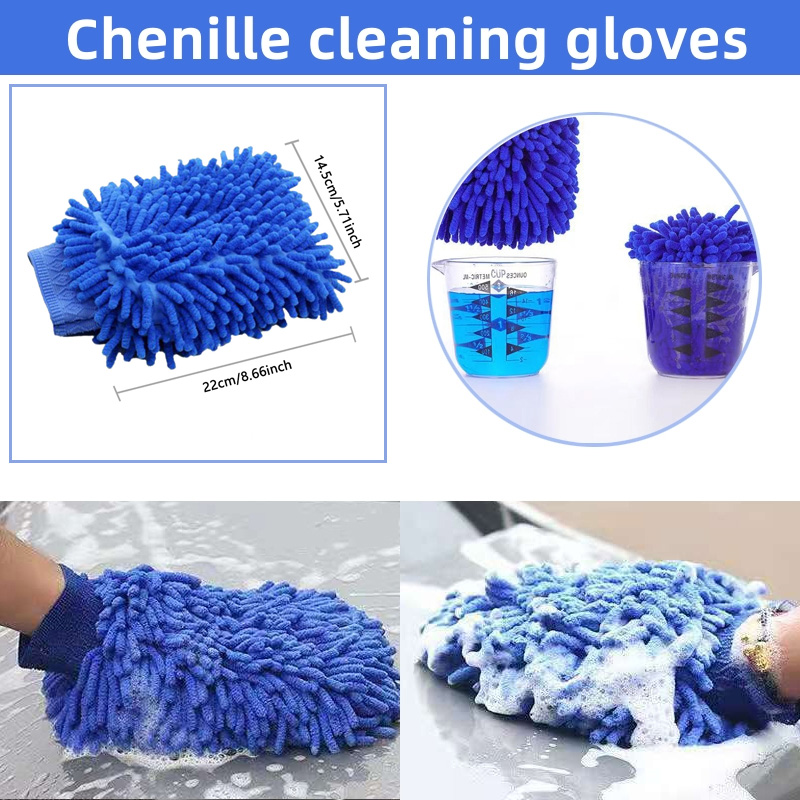 Auto Cleaning Kit, Car Detailing Brush Set for Air Outlets and Gaps