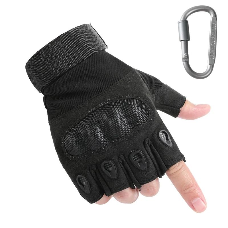 Touch Screen Tactical Gloves with Hard Knuckle Protection