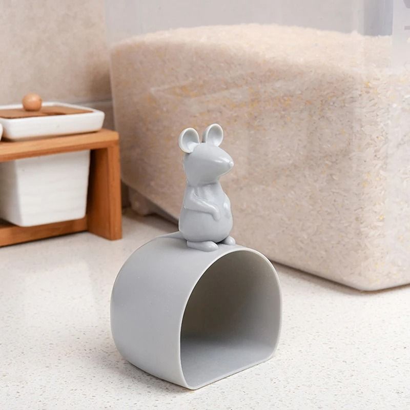 Mouse Shape Measuring Rice Scoop & Kitchen Shovel