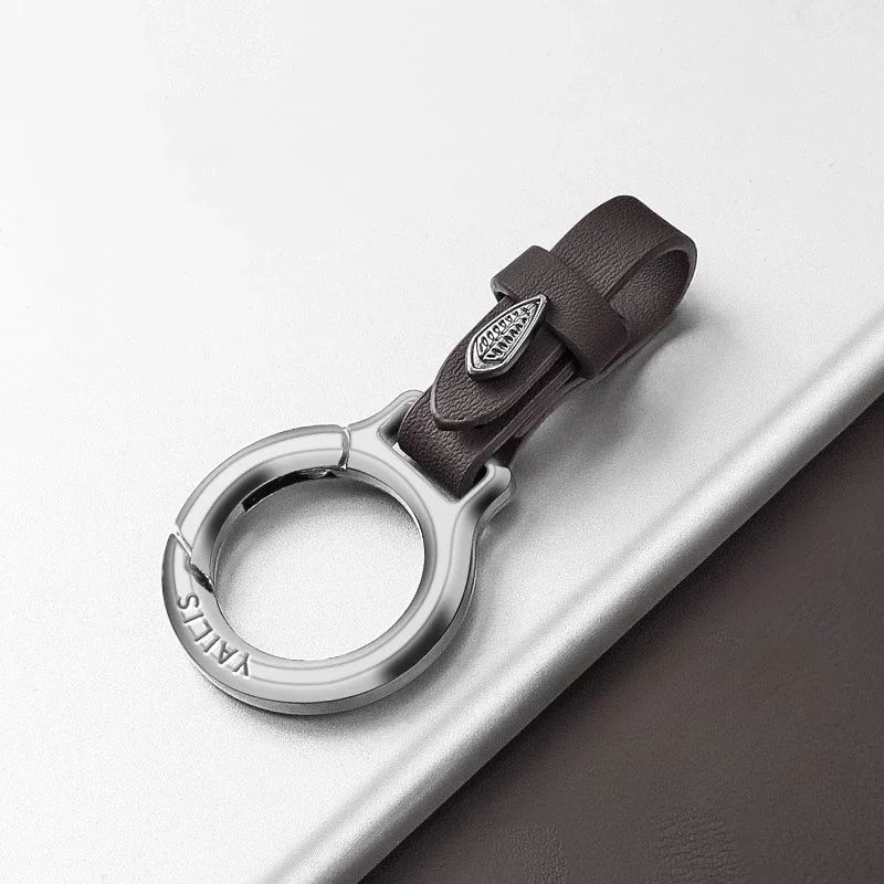 Simplicity Car Moto Keychain with Multifunction Buckle and Heavy Duty Key Ring