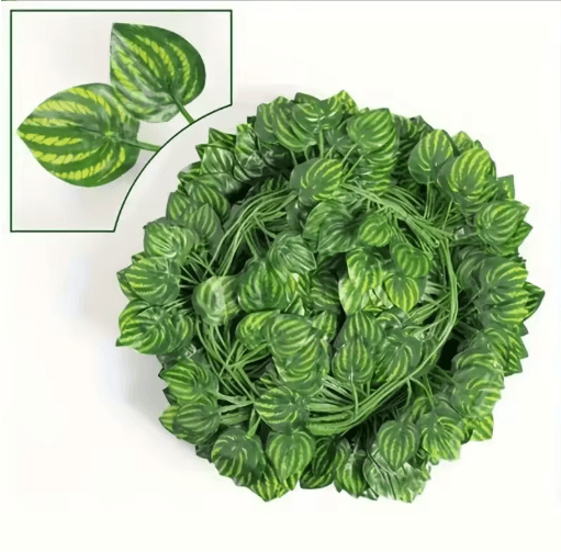 LushFlow Artificial Ivy Garland Realistic Hanging Vine Decor for Walls & Events