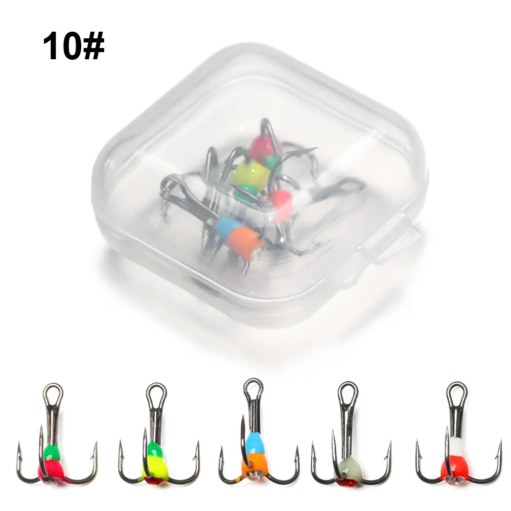 Durable High Carbon Steel Fishing Three-jaw Hook, Sinking Bait Fishing Tackle Tools