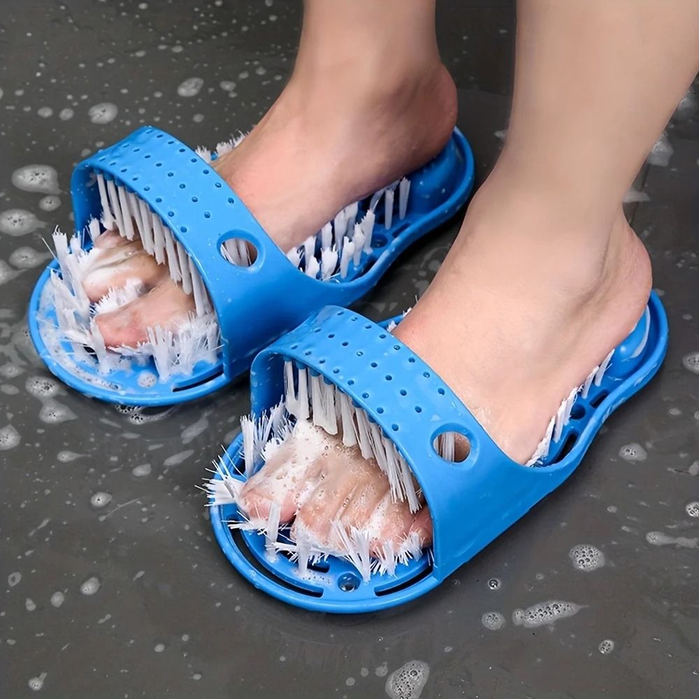 Shower Foot Cleaner and Scrub Brush for Easy Foot Washing and Massage