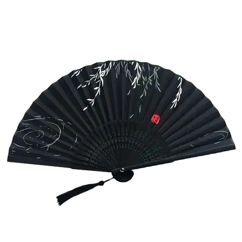 Folding Hand Fan for Dance Performance Decoration and Everyday Use