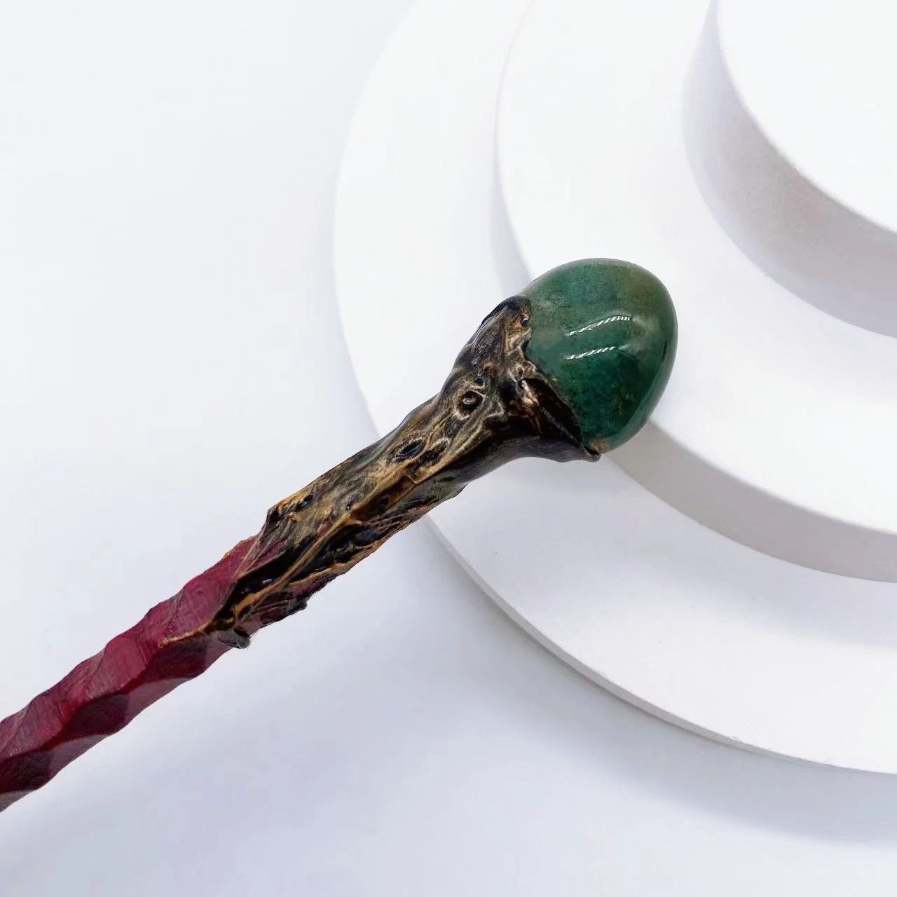 Architectural Healing Crystal Scepter Wand