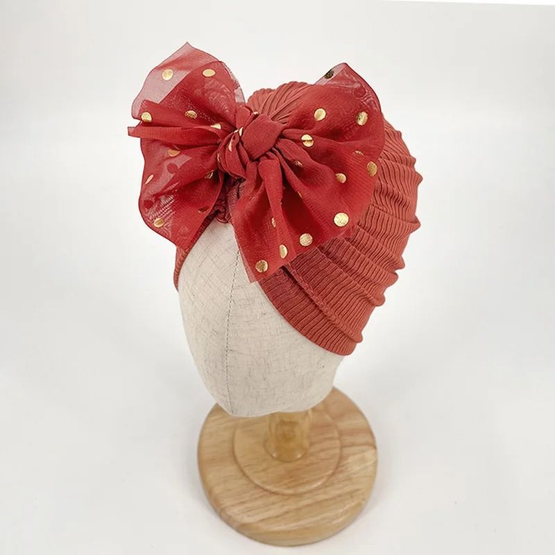 Lovely Shiny Bowknot Baby Hat
