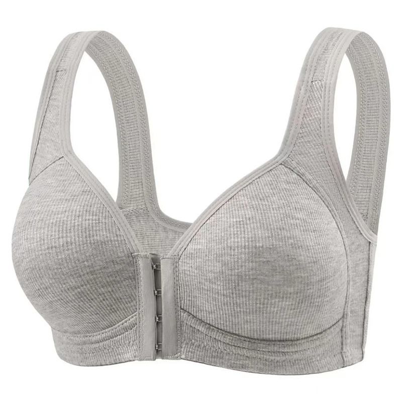 FallSweet Wire-Free Front Closure Bra Seamless Full Coverage Mom Lingerie