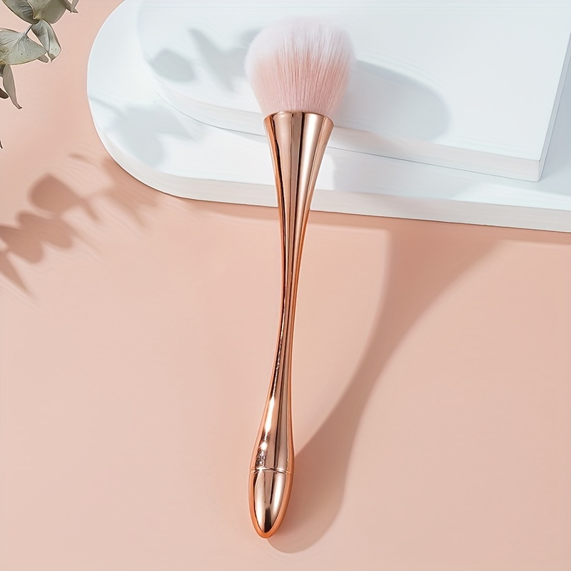 Cosmetic Brush Set, Soft Hair Blush Brush, Loose Powder, Highlighting Rose Golden