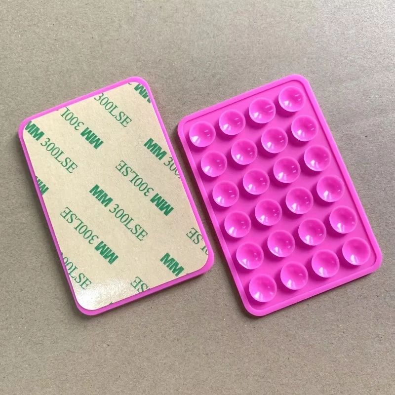 Multifunction Silicone Suction Cup Phone Holder Case – Anti-Slip Stick-On Mobile Mount