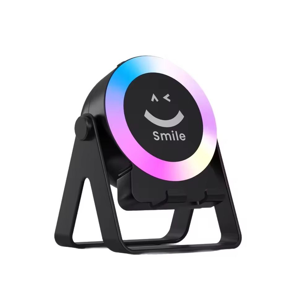 Magnetic Bluetooth Wireless Speaker Phone Holder Stand With LED