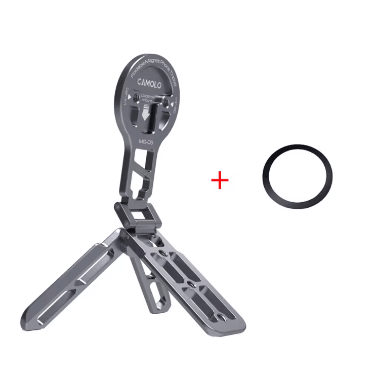 Magnetic Magsafe Phone Tripod with Cold Shoe Mount