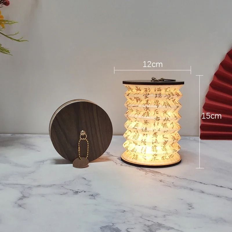 Foldable Touch Dimmable Table Lamp USB Rechargeable Lantern