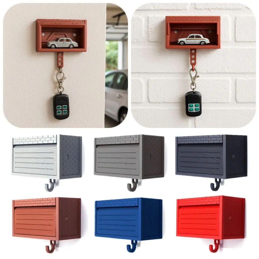 Creative Car Garage Key Holder Wall Mount Rack
