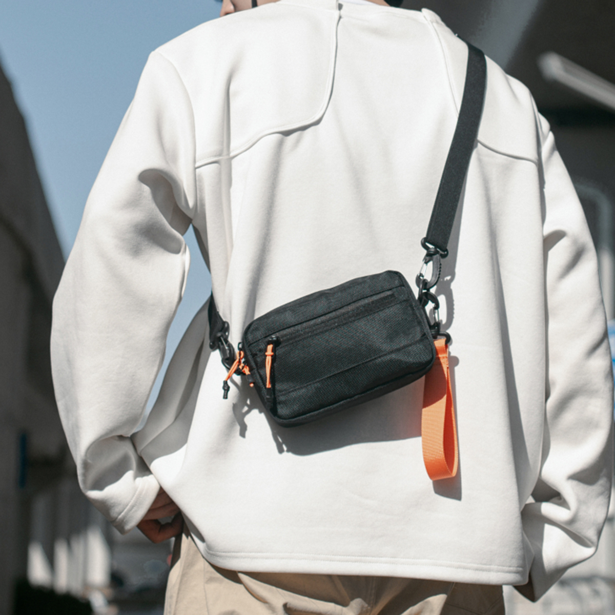 Simple Casual Shoulder Bag with Wide Shoulder Strap & Large Capacity Crossbody Bag Perfect for Everyday Use