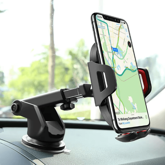 Universal Suction Cup Car Phone Holder for Dashboard and Windshield