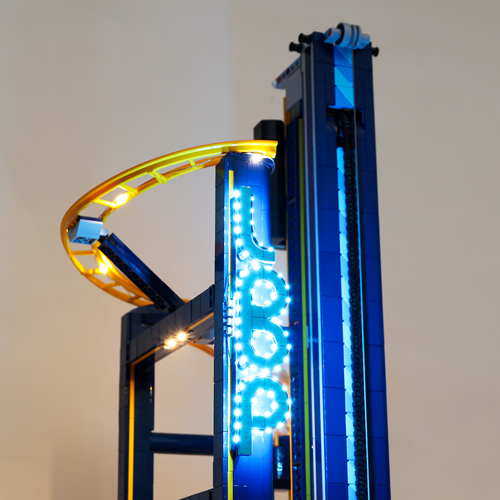 Toys Lamp Set, Loop Coaster Building Blocks Bricks, No Model Included