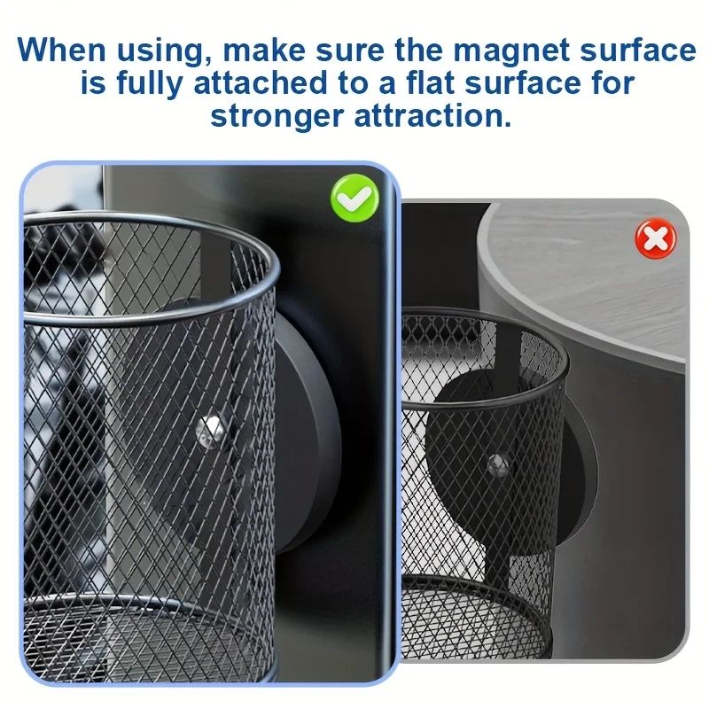 Heavy-Duty Magnetic Car Cup Holder – Anti-Slip Vehicle Drink Holder with N38 Super Magnet 3.3 in Inner Diameter