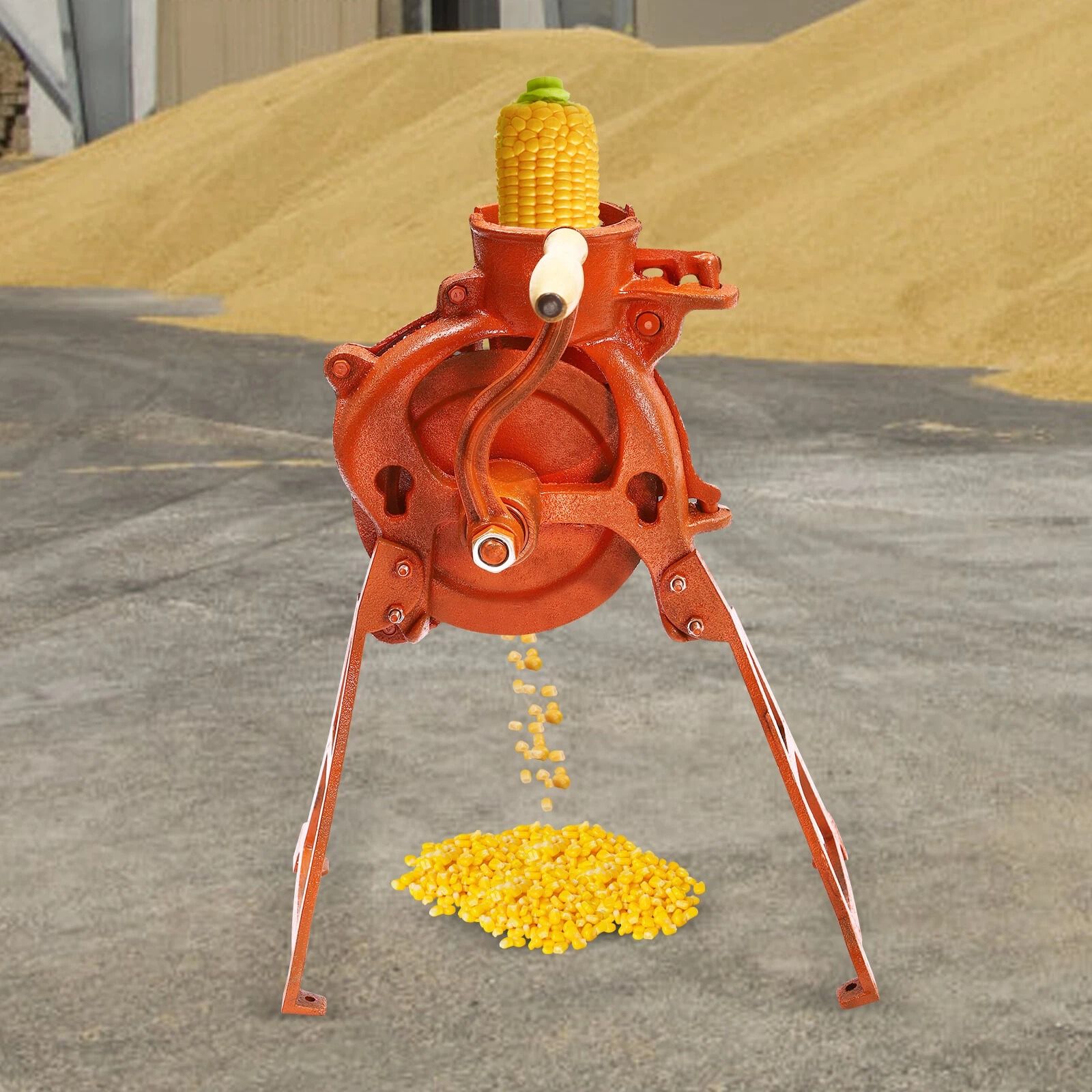 Hand Crank Corn Sheller, Manual Corn Thresher, Efficient Corn Threshing Tool