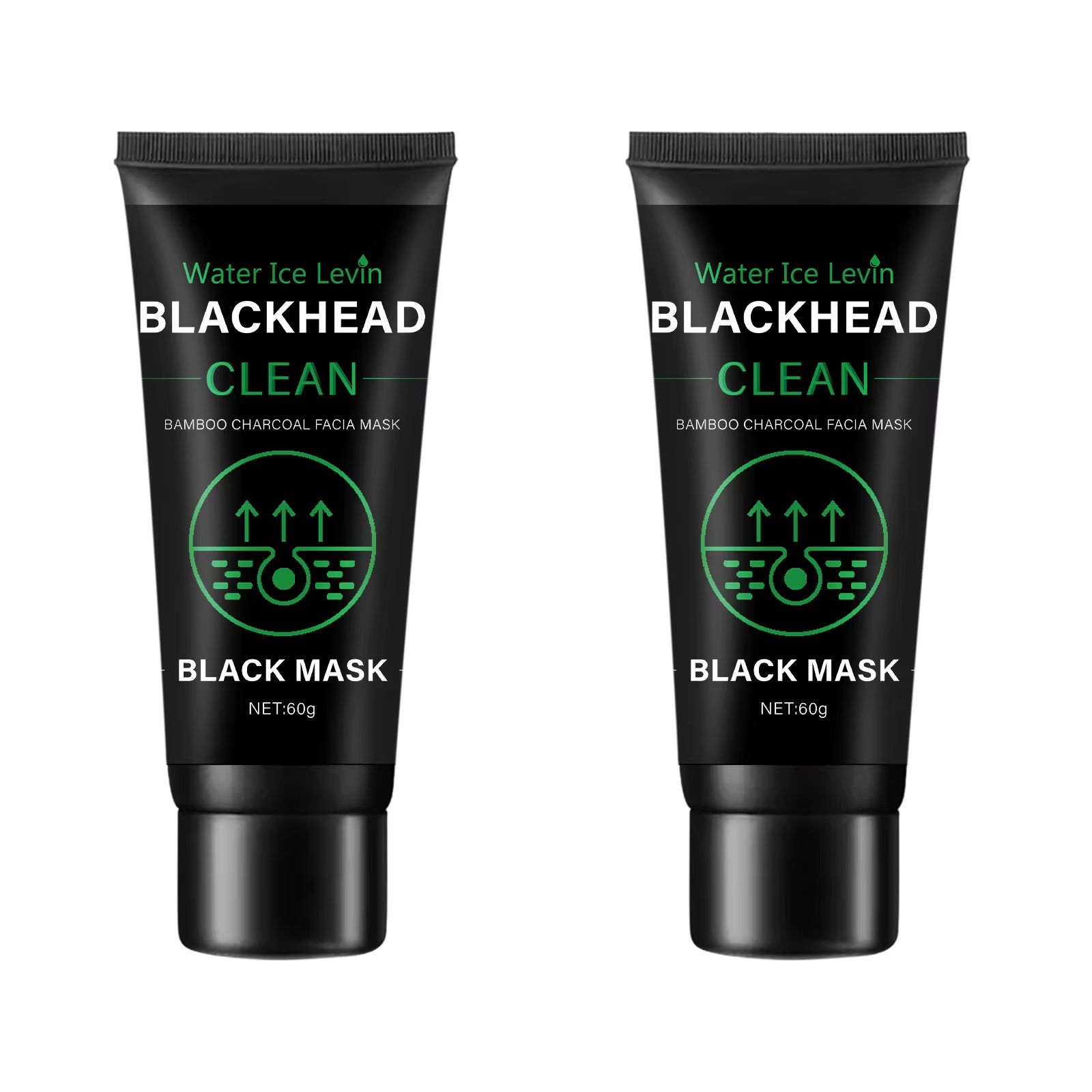 Bamboo Charcoal Deep Cleansing Face Mask – Blackhead Removal & Exfoliating Treatment