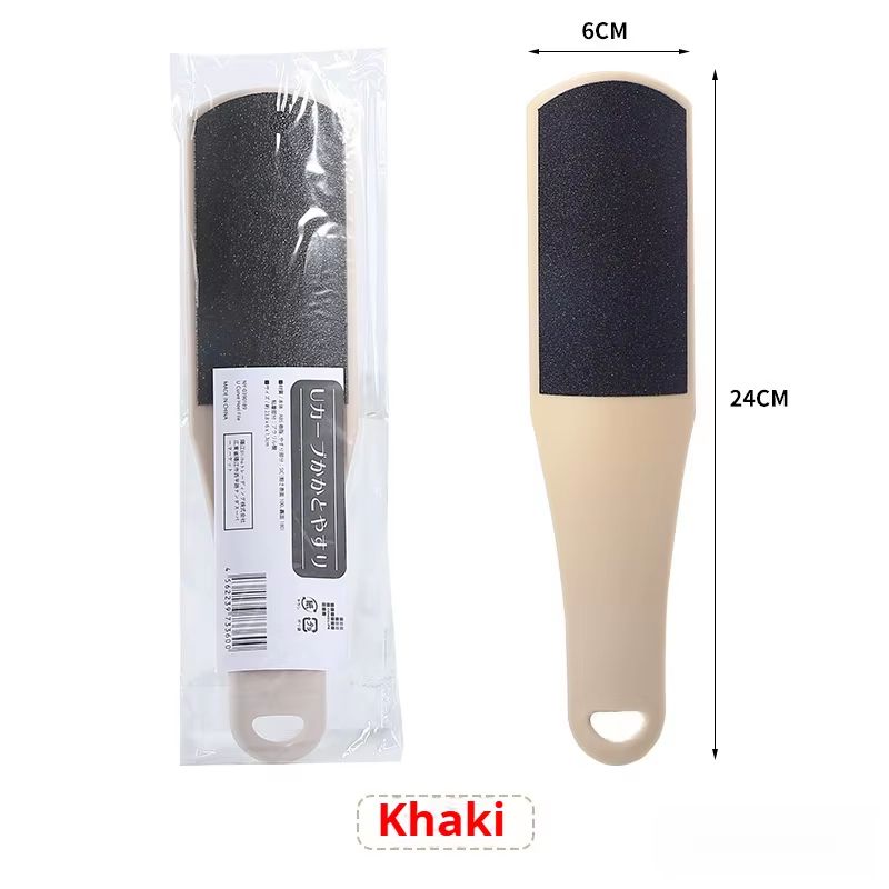 Double Sided Curved Foot Scrubber Board Callus Remover and Dead Skin Removal Foot Scraper Tool
