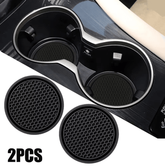Non Slip Car Cup Holder Coasters Set for Interior Protection