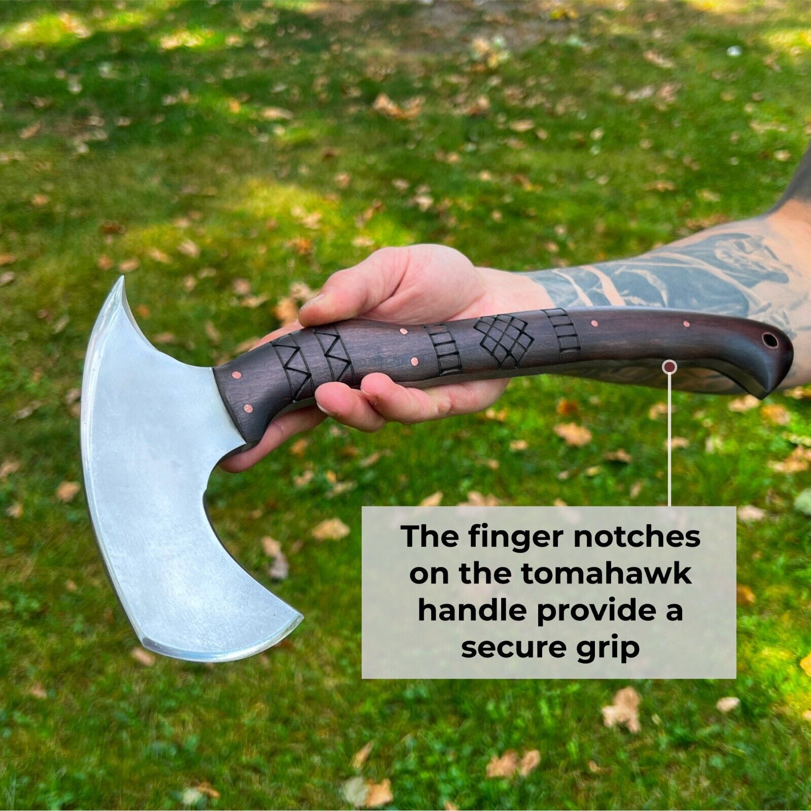 Carbon Steel Tomahawk Axe – 13.77